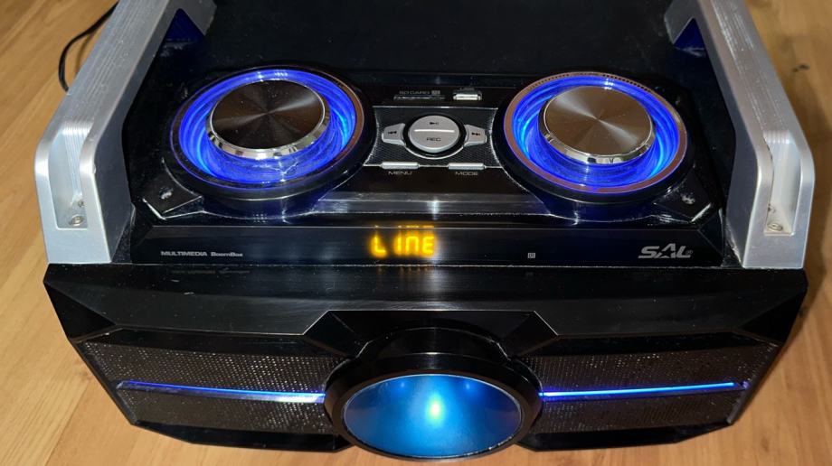 Karaoke zvučnik bluetooth SAL BoomBox BT MAX