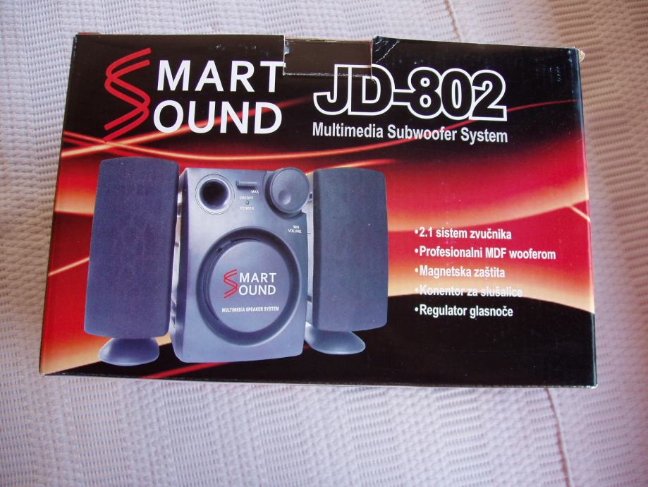 NOVI !!! MART SOUND JD-802 120W PROFESIONAL MDF WOOFER