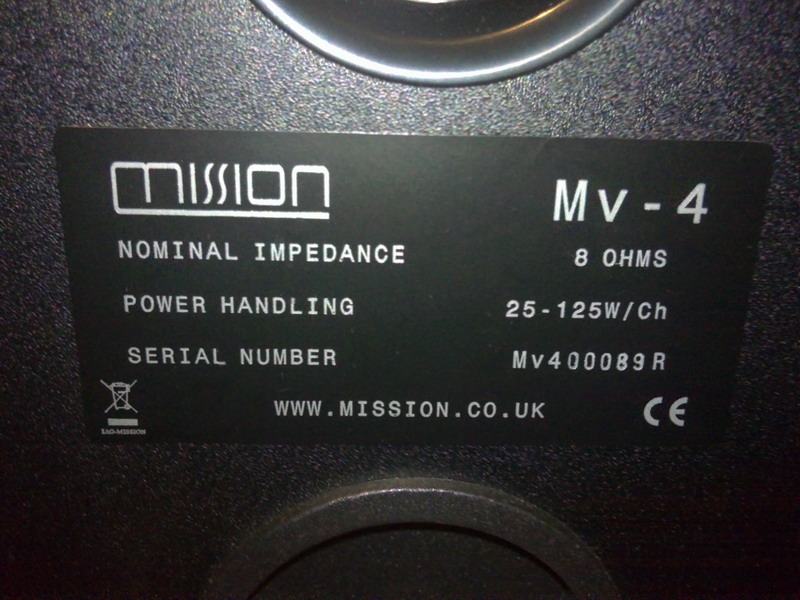 Mission MV4 zvučnici