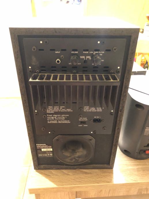 Panasonic Active Subwoofer System SBWA50