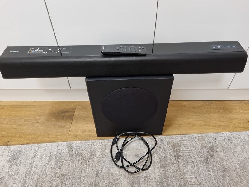 PHILIPS SOUNDBAR 60+60W + HDMI KABEL NEKORIŠTEN JOŠ POD GARANCIJOM