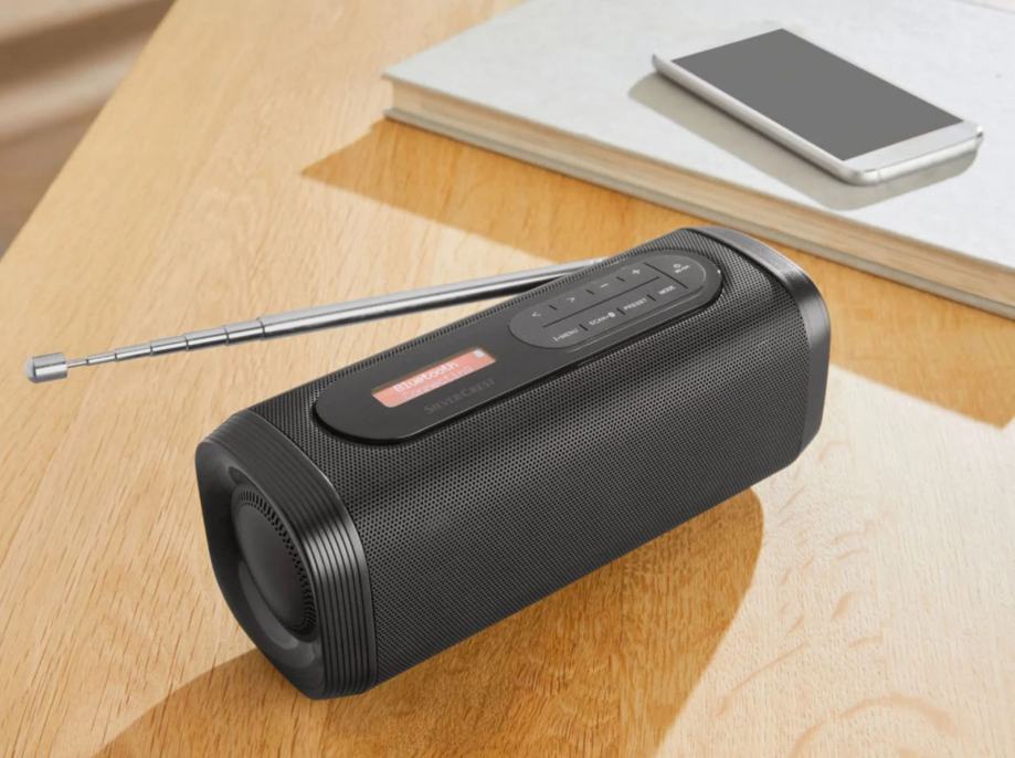 Silvercrest DAB+/FM radio, Bluetooth zvučnik, novo, jamstvo 2 god.