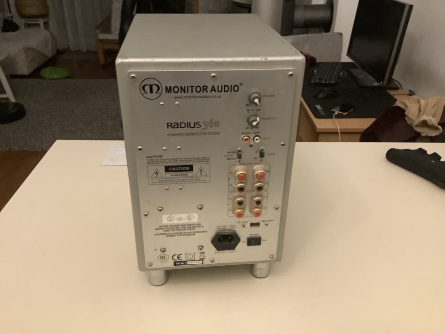 Subwoofer Monitor Audio Radius 360