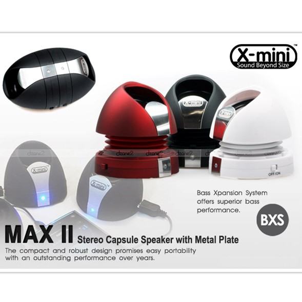 X-mini Max II zvučnik, bijeli