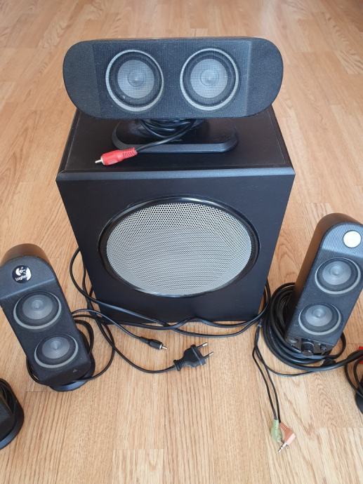 Logitech X-530 5.1 Surround Sound Speaker System For PC, Gaming & Home Theater