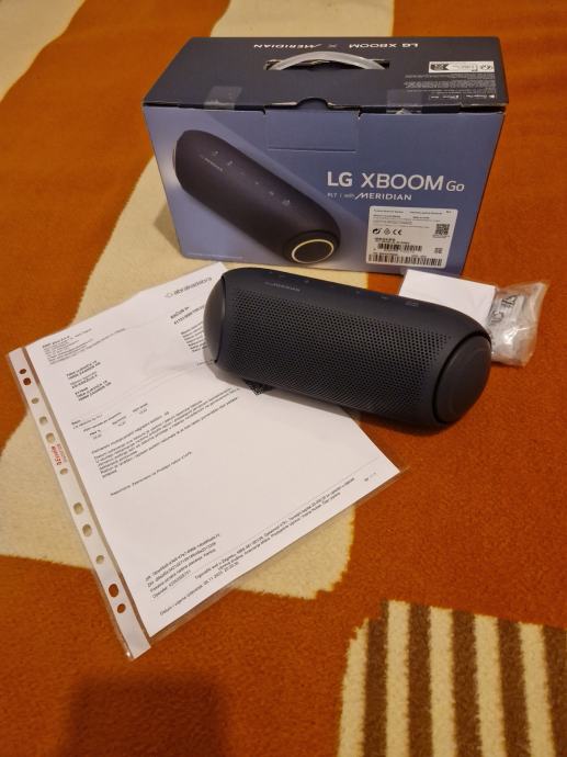 Zvučnik prijenosni bluetooth LG XBOOM Go PL7 by Meridian