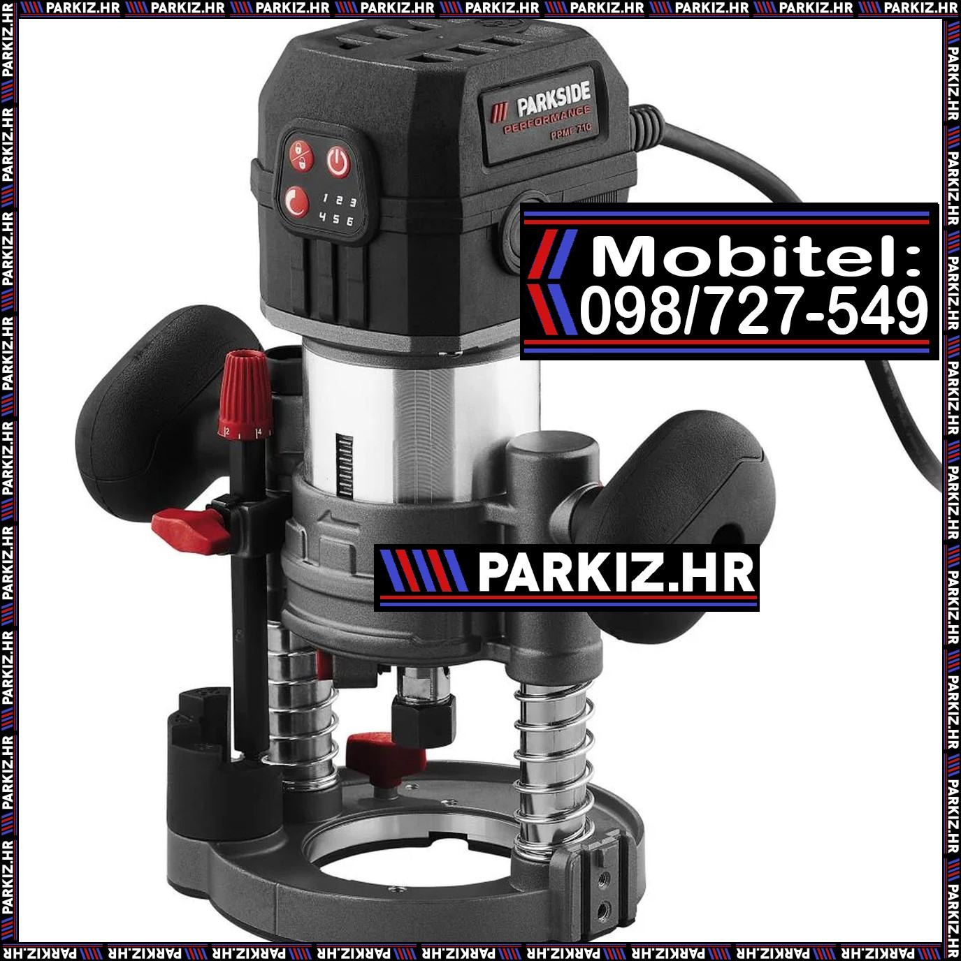 PARKSIDE PERFORMANCE Multifunkční frézka 3 v 1 PPMF 710 A1