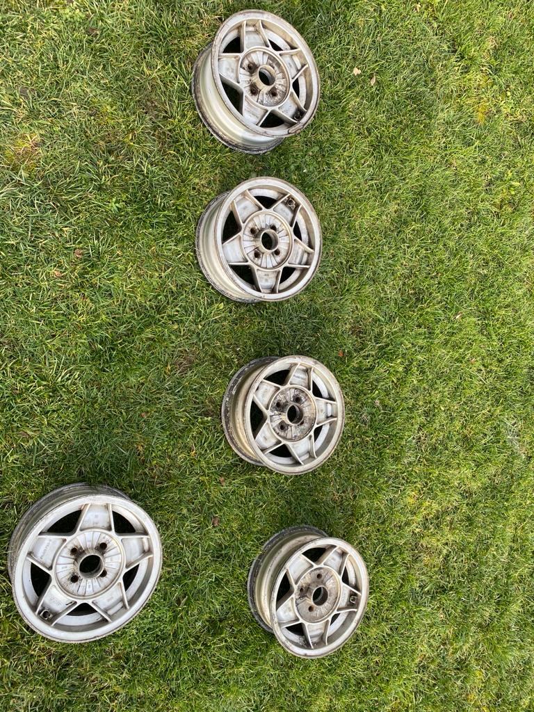 FORD CAPRI ESCORT RS Felgen 7 1/2 X 13 7,5 X 13 235/60 VR13 Oldtimer EUR 1,00 - DE