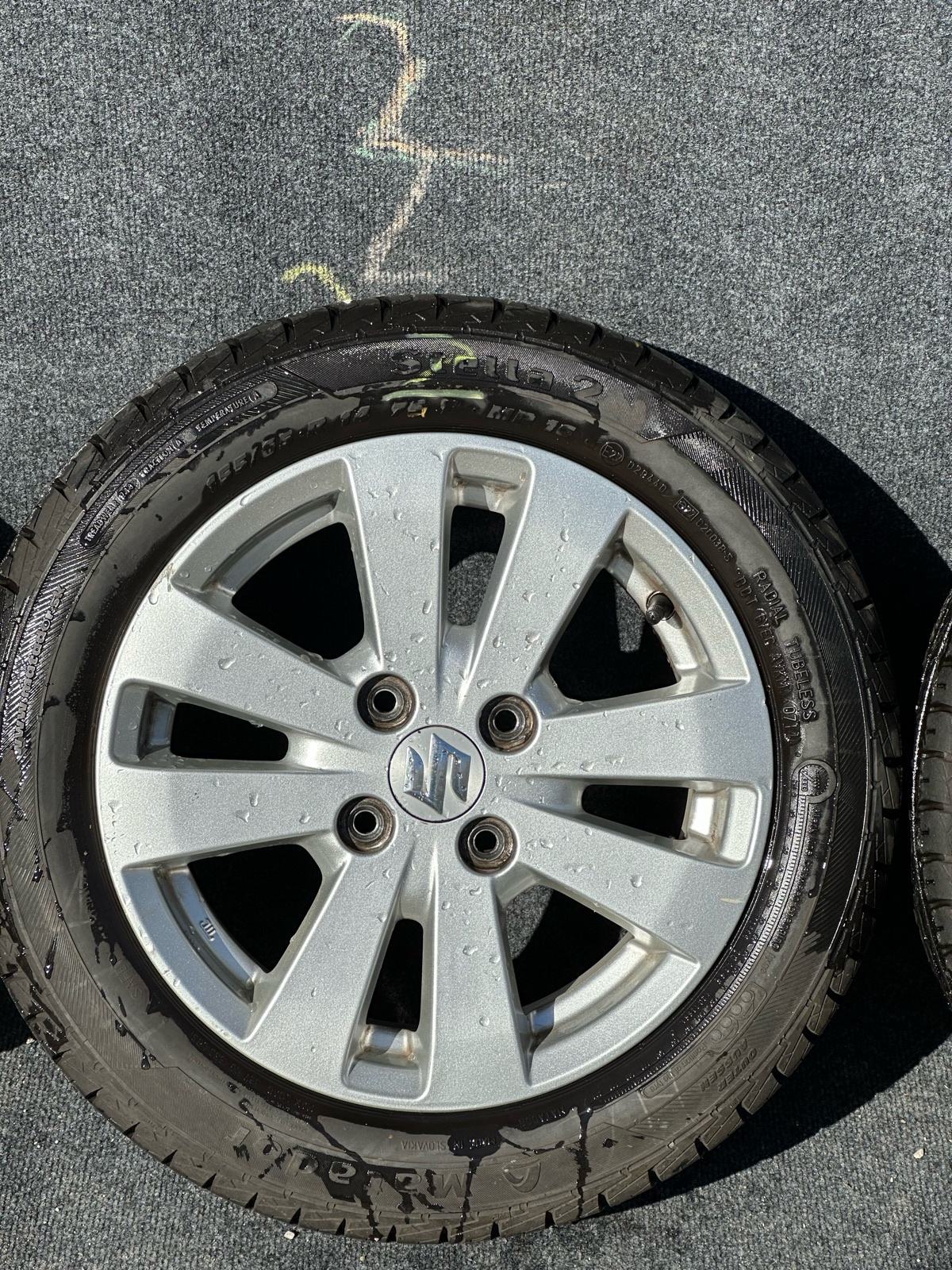 Alu felge 14 Suzuki 4x100 Citroen C1 Toyota Aygo Hyundai i10 KIA
