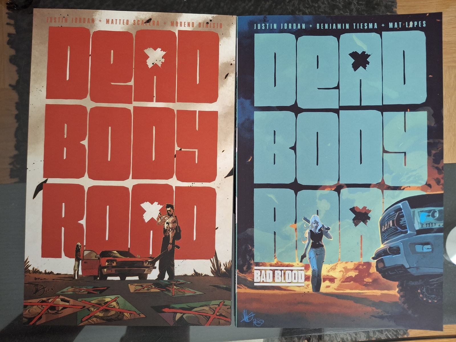 DEAD BODY ROAD VOL1&2 - IMAGE COMICS