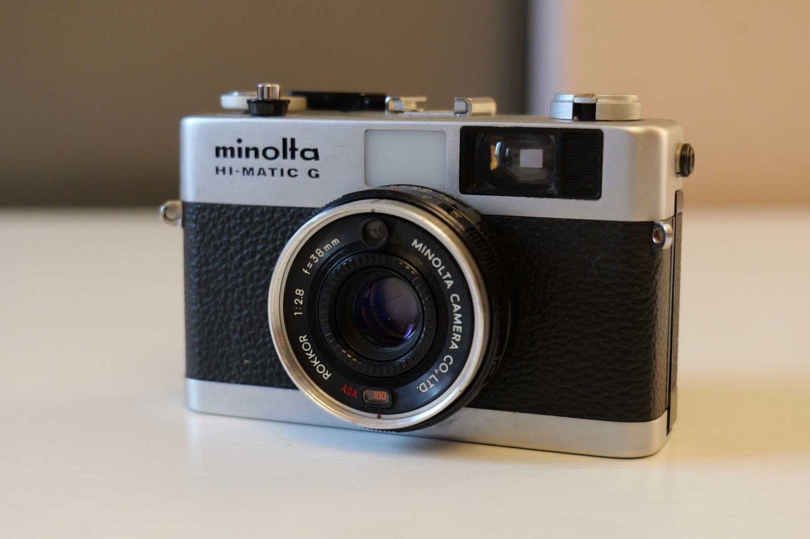 Minolta Hi-Matic G Appareil photo télémétrique 35mm à film – Dutch|Thrift