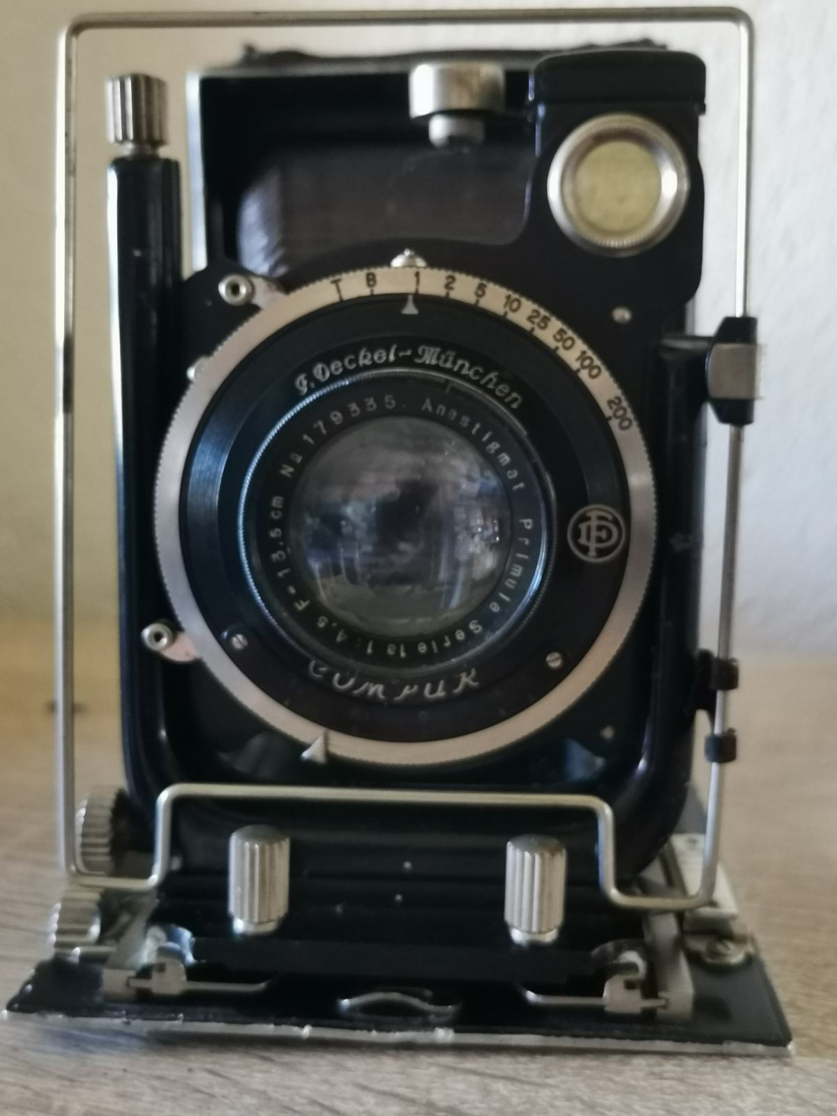 Appareil Photo Ancien Compur Deckel München Vers 1931 - Obturateur D'époque