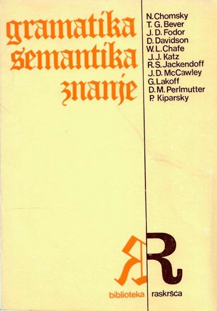 Gramatika Semantika Znanje