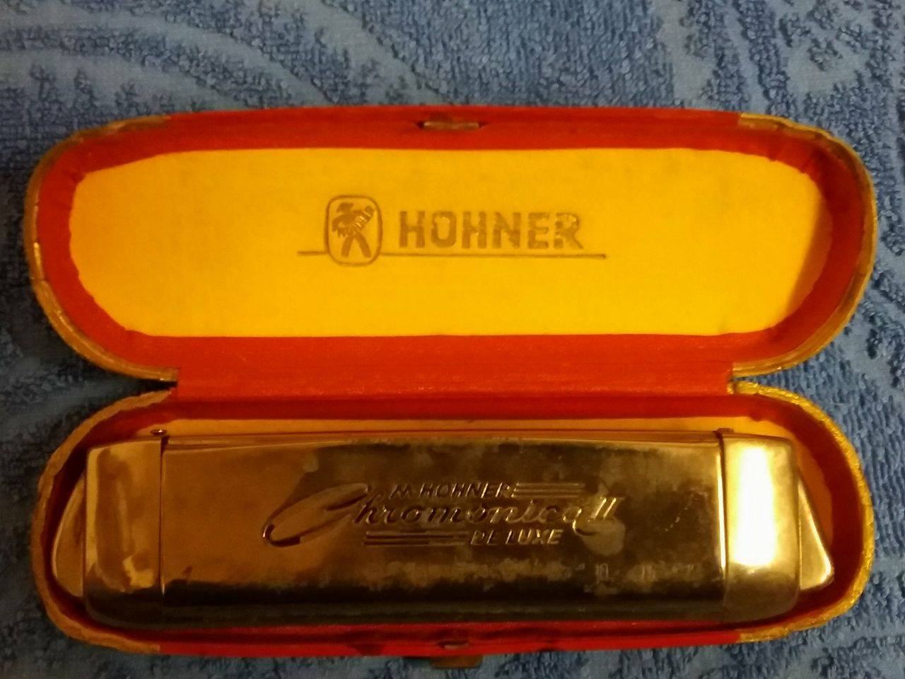 Porte-harmonica Hohner De Luxe - Support Cou Pour Jouer Avec Guitare | Harmonicas 10 Trous
