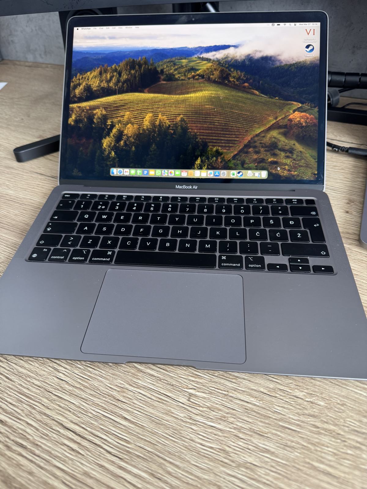 M1 Macbook Air 256 MacBook Air 13'' M1 8/256 Space Gray A2337 Used