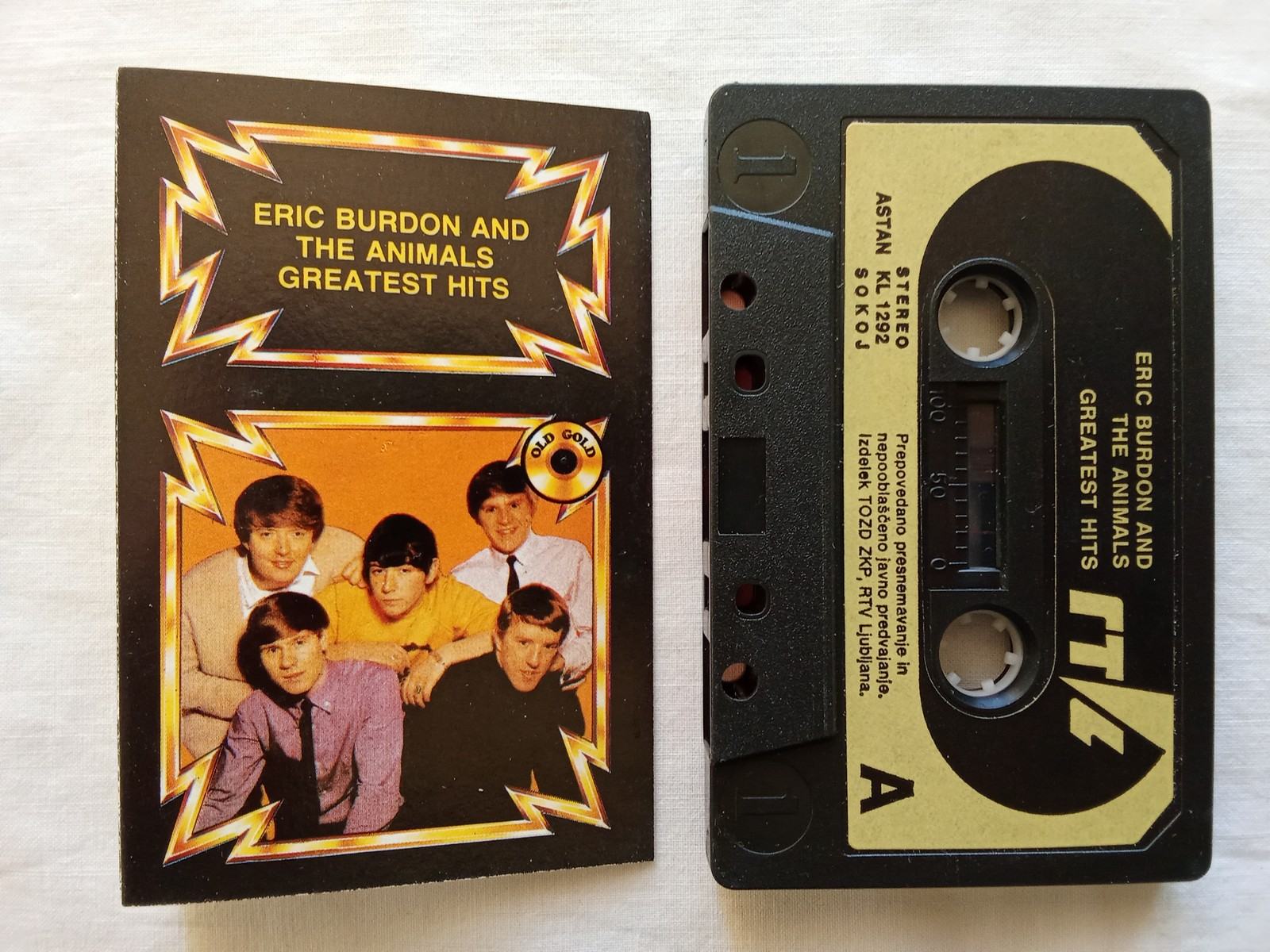 Eric Burdon And The Animals ‎– Greatest Hits, ZKP RTV Ljubljana 1985.