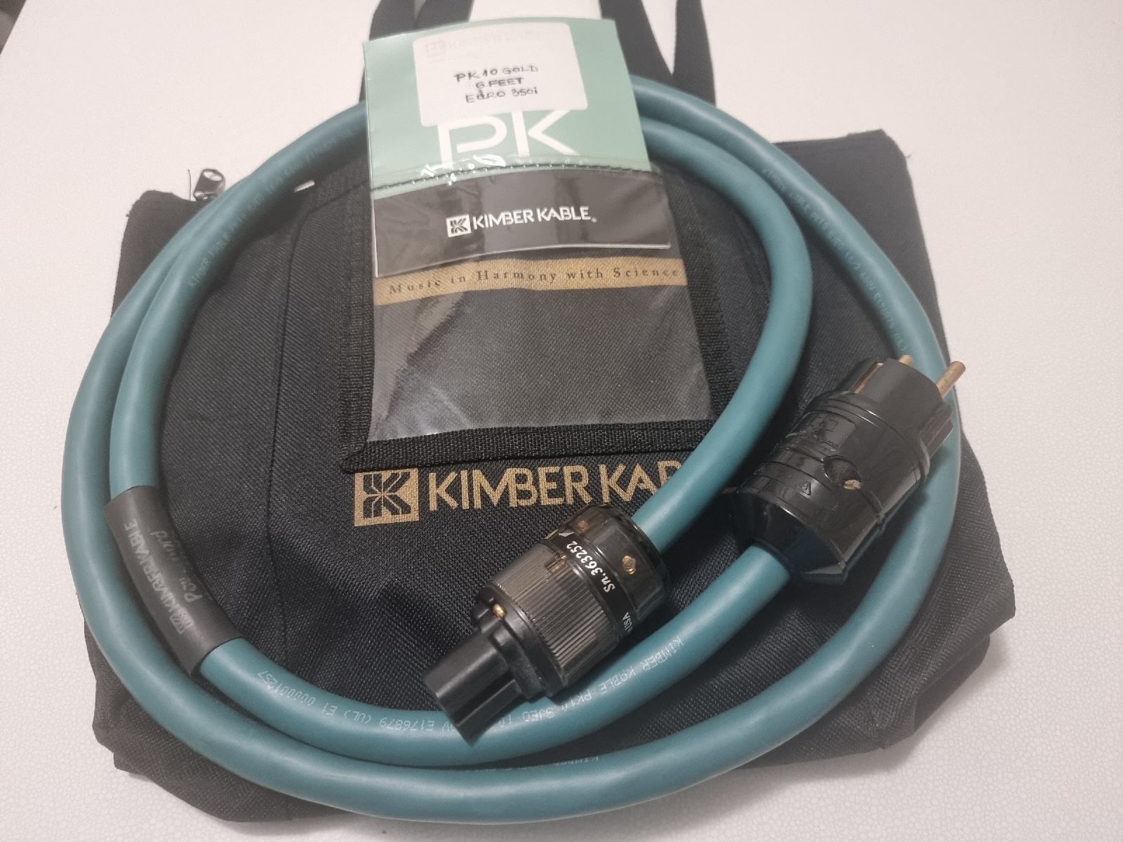 Dagger Kable10 Kimber Kable PK - 10 GOLD 1,8m strujni kabel