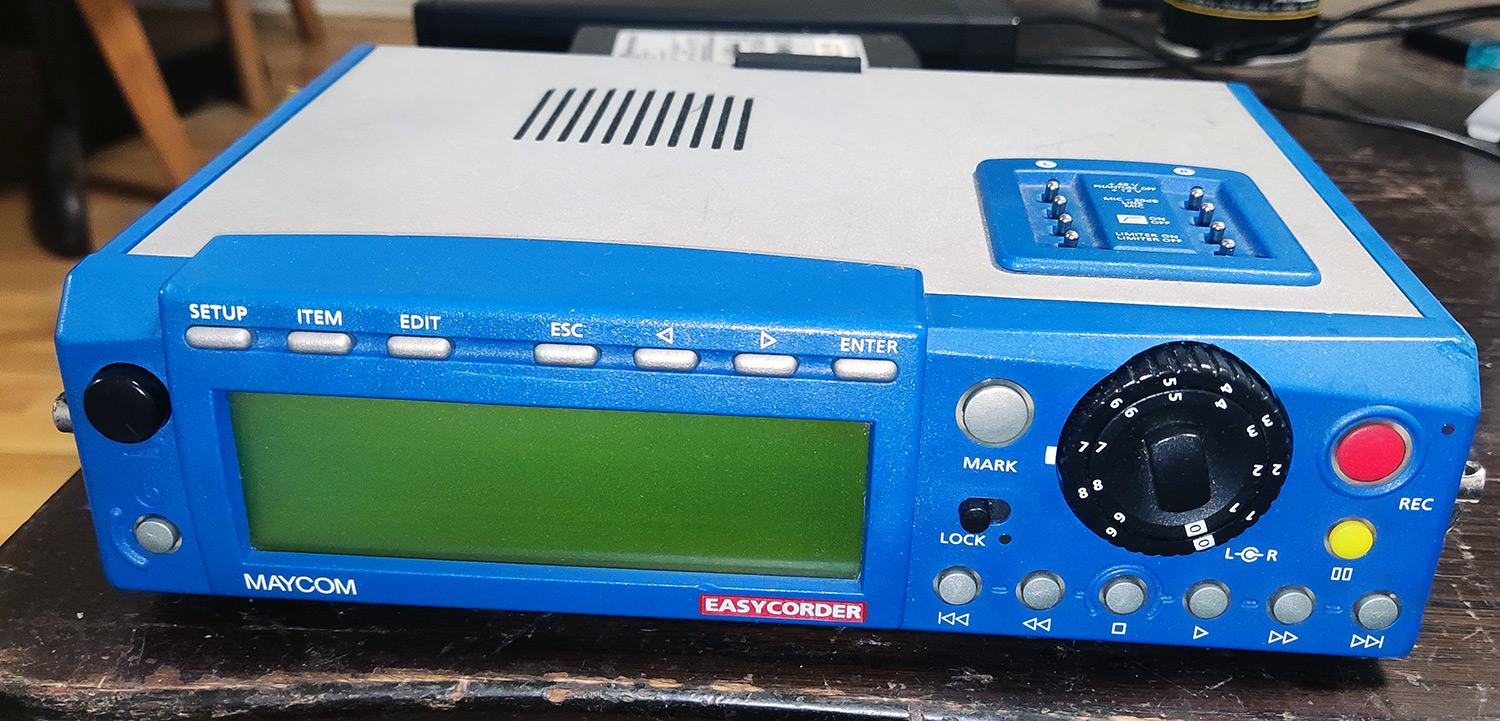 Maycom Reciever Portable digital audio recorder MAYCOM EASYCORDER snimač retro rijetko
