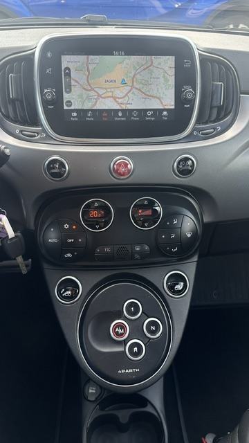 Abarth 500 1.4 16V automatik, 165KS, Šiber, Navi, Koža, Servisna, itd., fotografija 13
