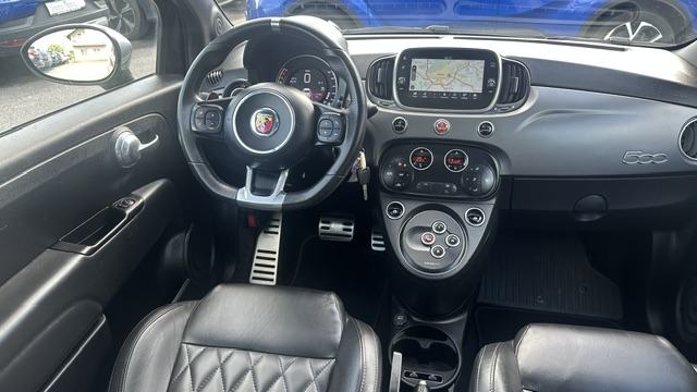 Abarth 500 1.4 16V automatik, 165KS, Šiber, Navi, Koža, Servisna, itd., fotografija 10