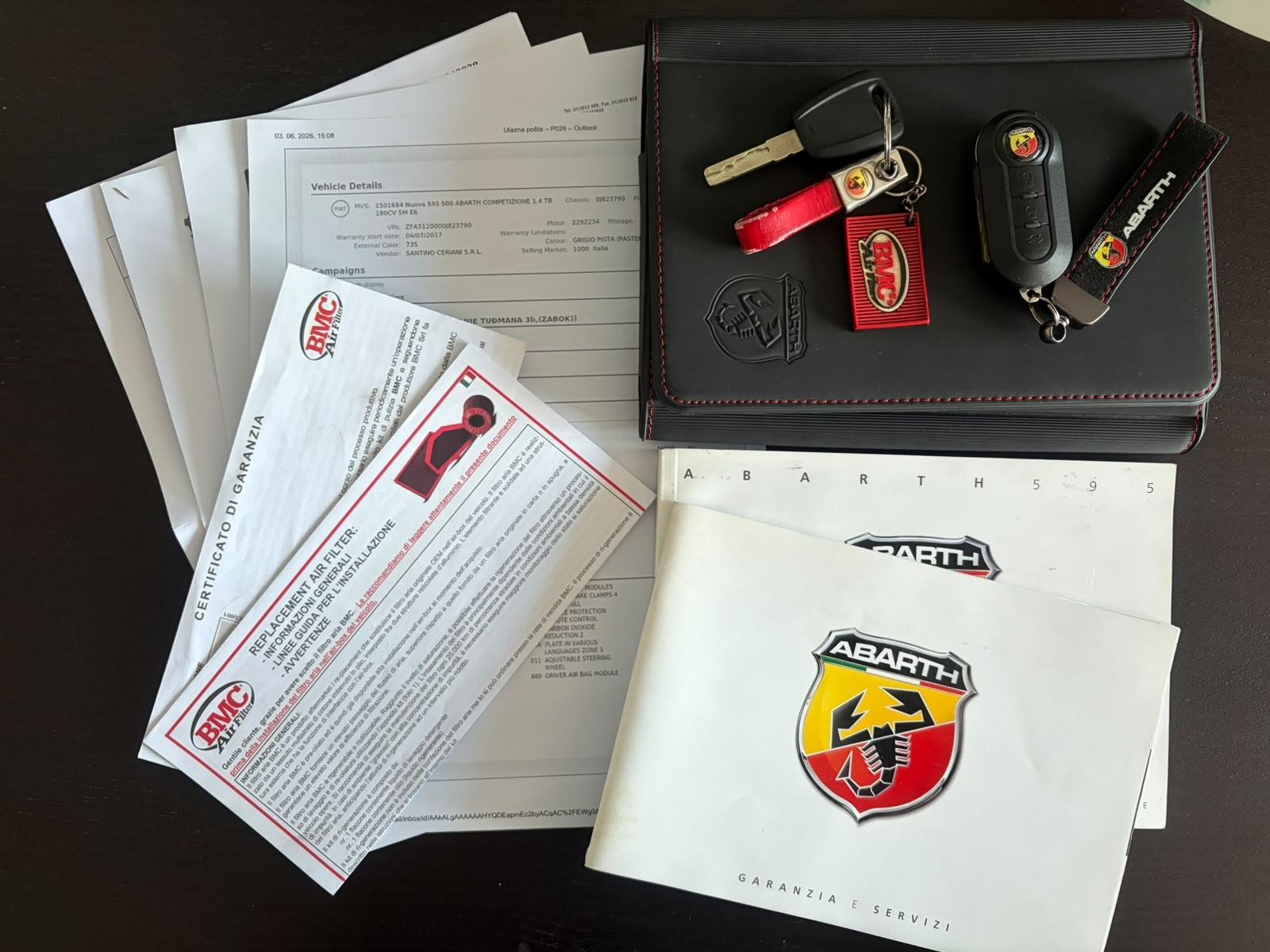 Abarth 595 Competizione°180 KS°Automatik(F1)°101.600 km°Brembo°Sabelt, fotografija 16