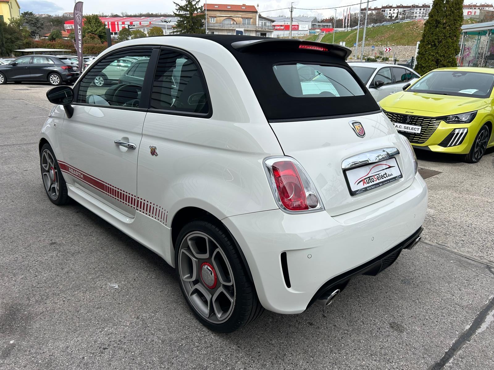 Abarth 500 140 Cabrio - 2015 - 100.000km - SERVISNA - REG 1 GOD !!!, fotografija 4