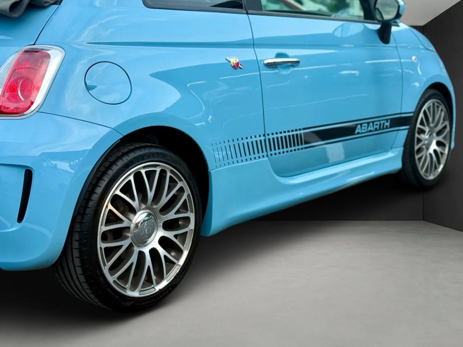 Abarth 500C 1.4 * CABRIO * BABY BLUE * AUTOMATIC * KAO NOVI *, fotografija 10