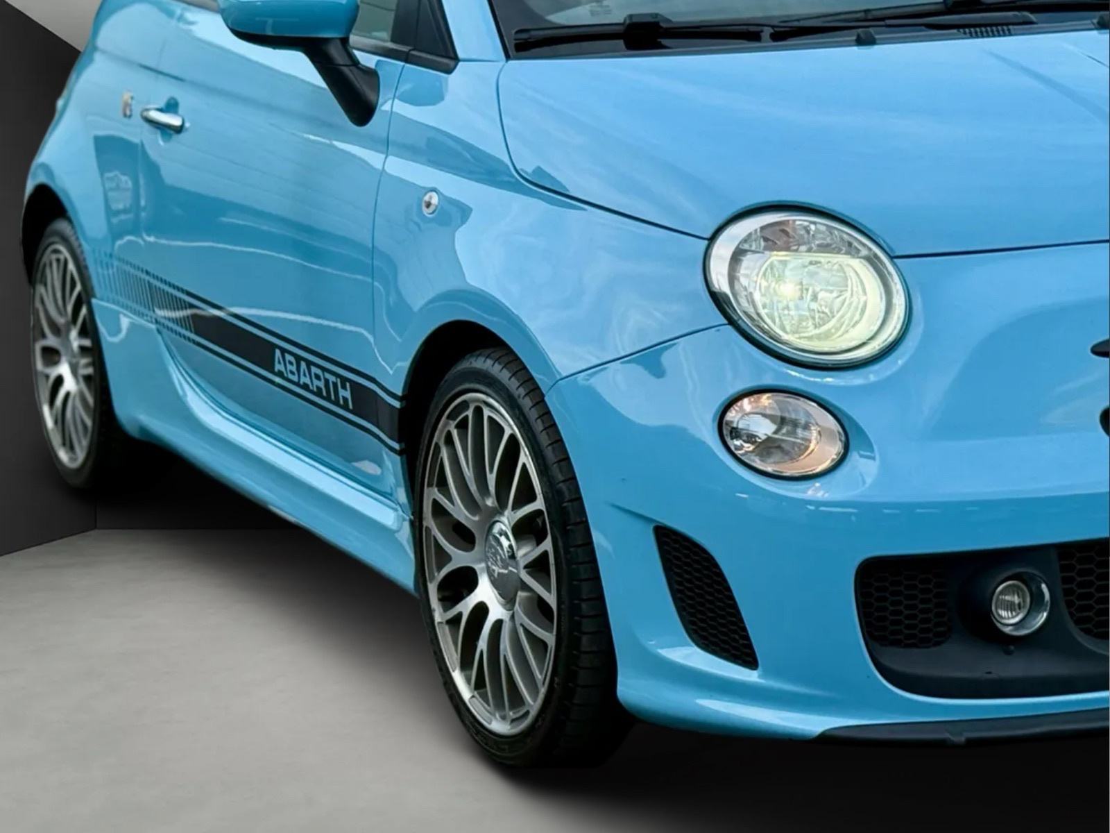 Abarth 500C 1.4 * CABRIO * BABY BLUE * AUTOMATIC * KAO NOVI *, fotografija 13