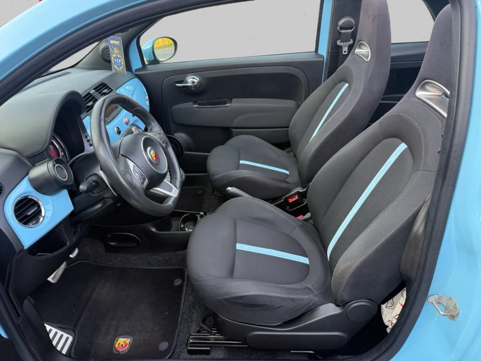 Abarth 500C 1.4 * CABRIO * BABY BLUE * AUTOMATIC * KAO NOVI *, fotografija 14