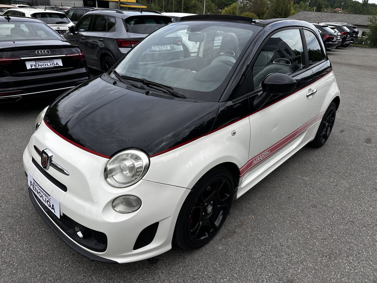 Abarth 500 CABRIO,AUTOMATIK,KOŽA,BI-COLORE,F1…, fotografija 1