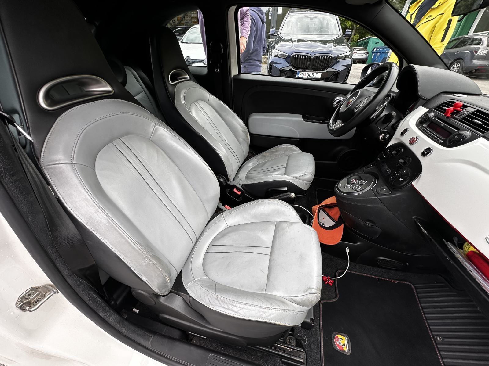 Abarth 500 CABRIO,AUTOMATIK,KOŽA,BI-COLORE,F1…, fotografija 6