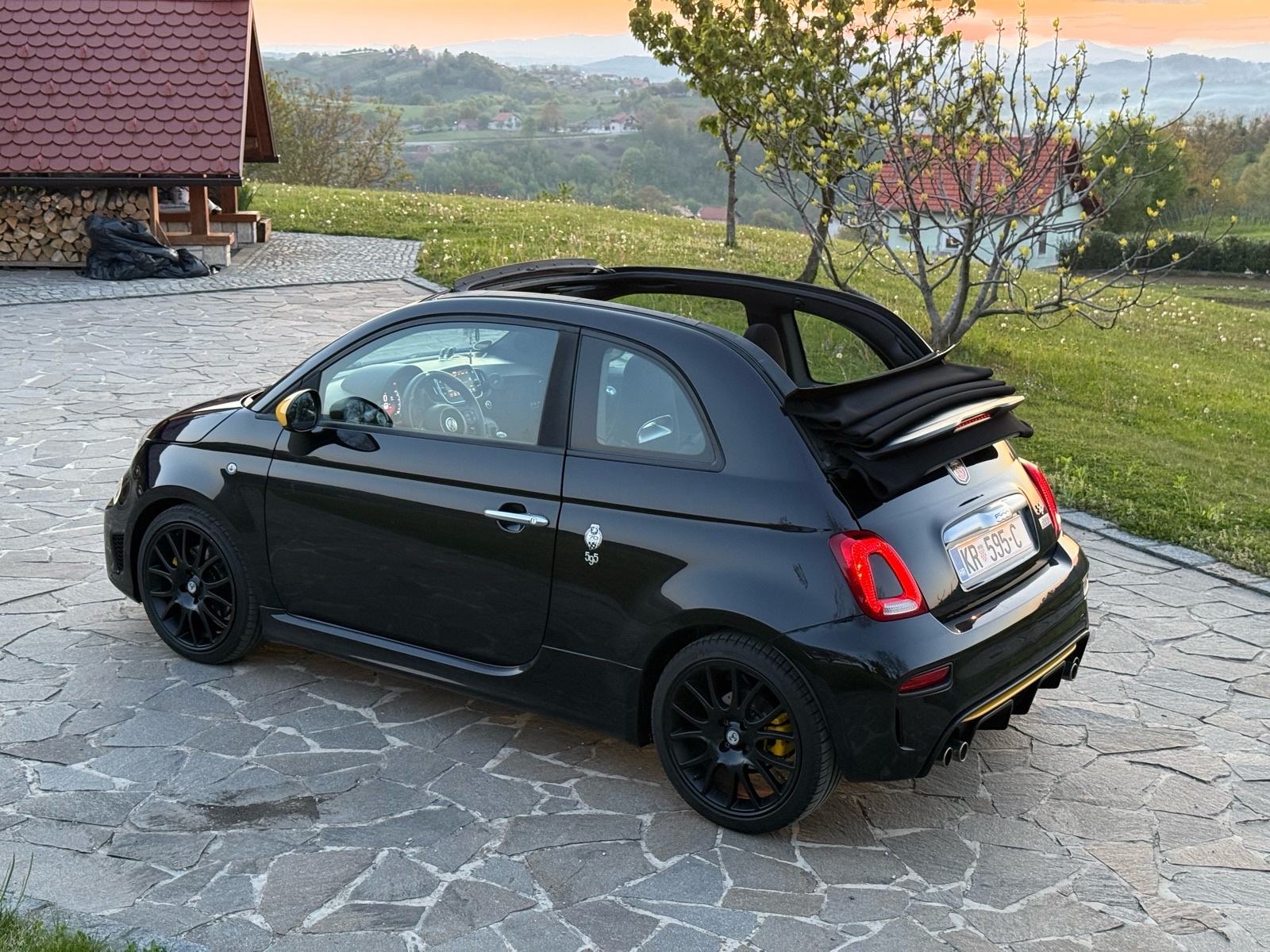 Abarth 595 cabrio pista, fotografija 2