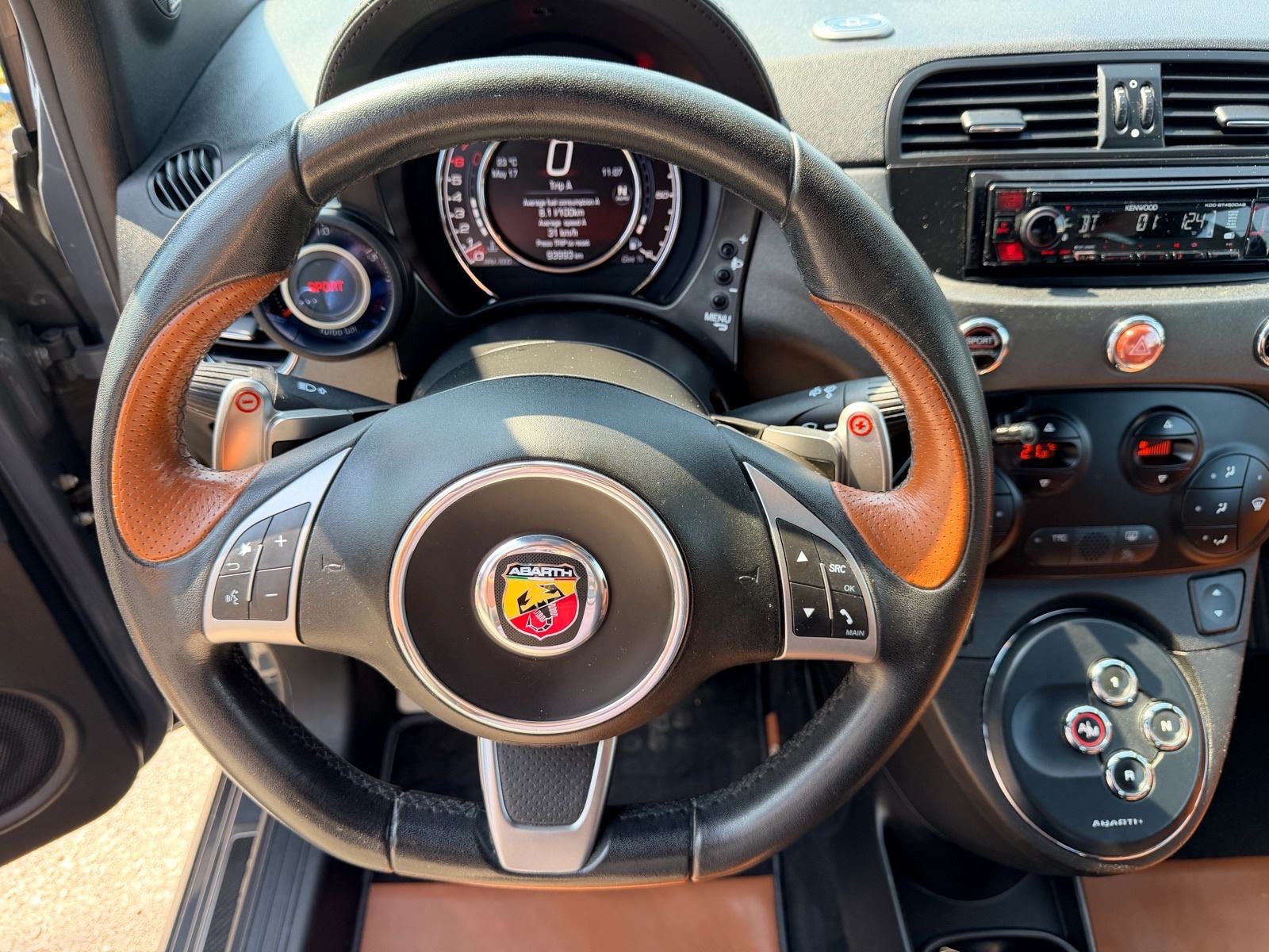 Abarth 595 Competizione*180 KS*Automatik(F1)*Brembo*Šiber*, fotografija 11