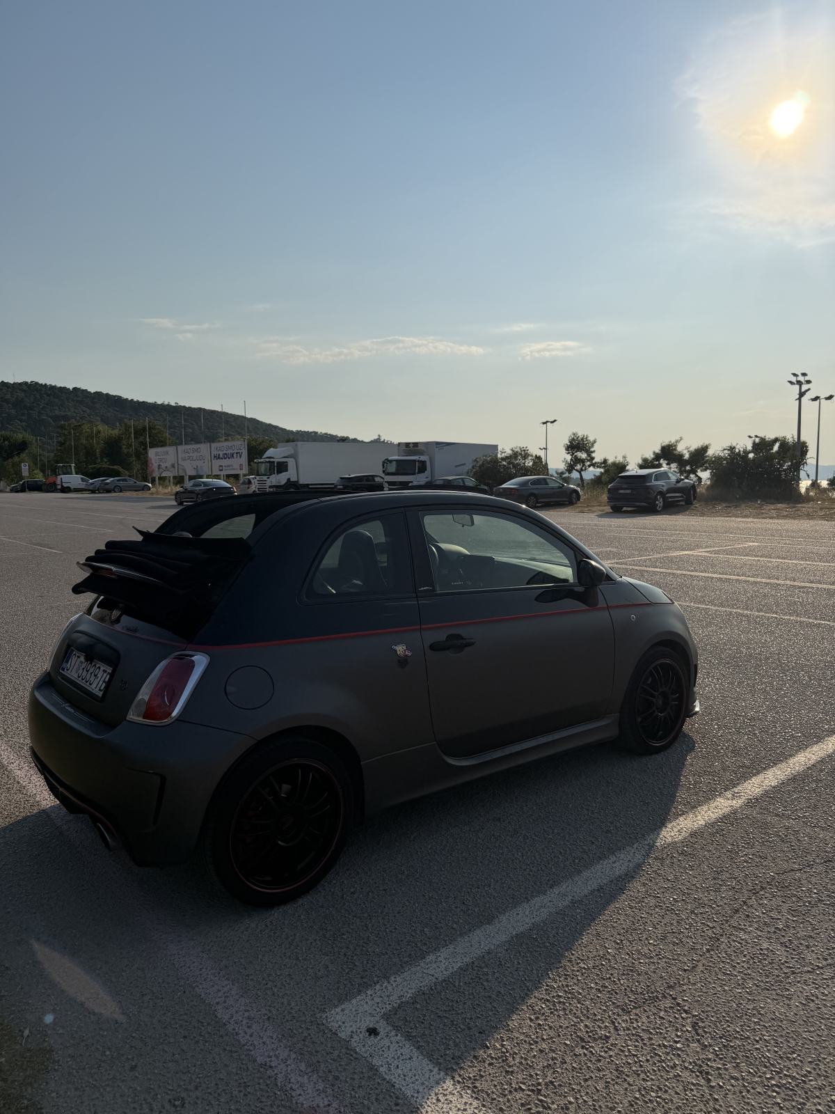 ABARTH 595 COMPETIZIONE CABRIO A/T • ~200 KS • BI-COLORE • UNIQUE SPEC, pogled izvana - slika 4