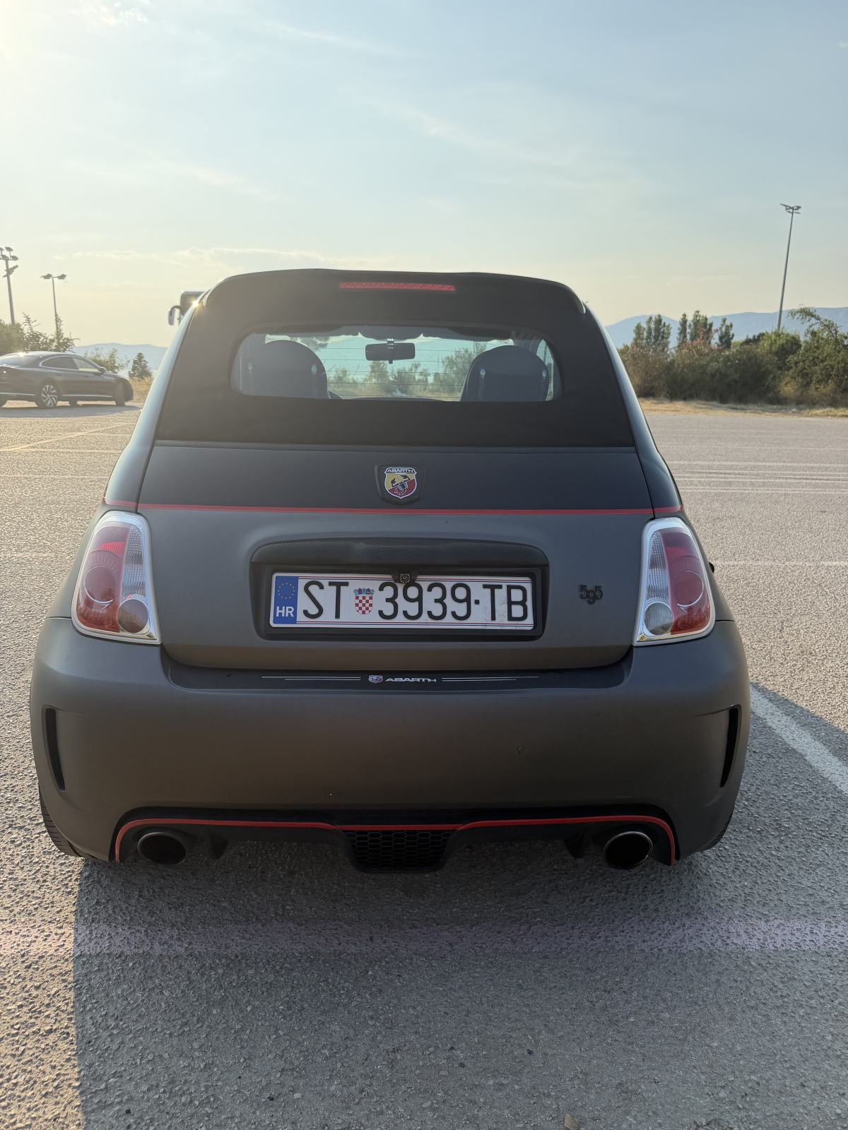 ABARTH 595 COMPETIZIONE CABRIO A/T • ~200 KS • BI-COLORE • UNIQUE SPEC, pogled izvana - slika 5