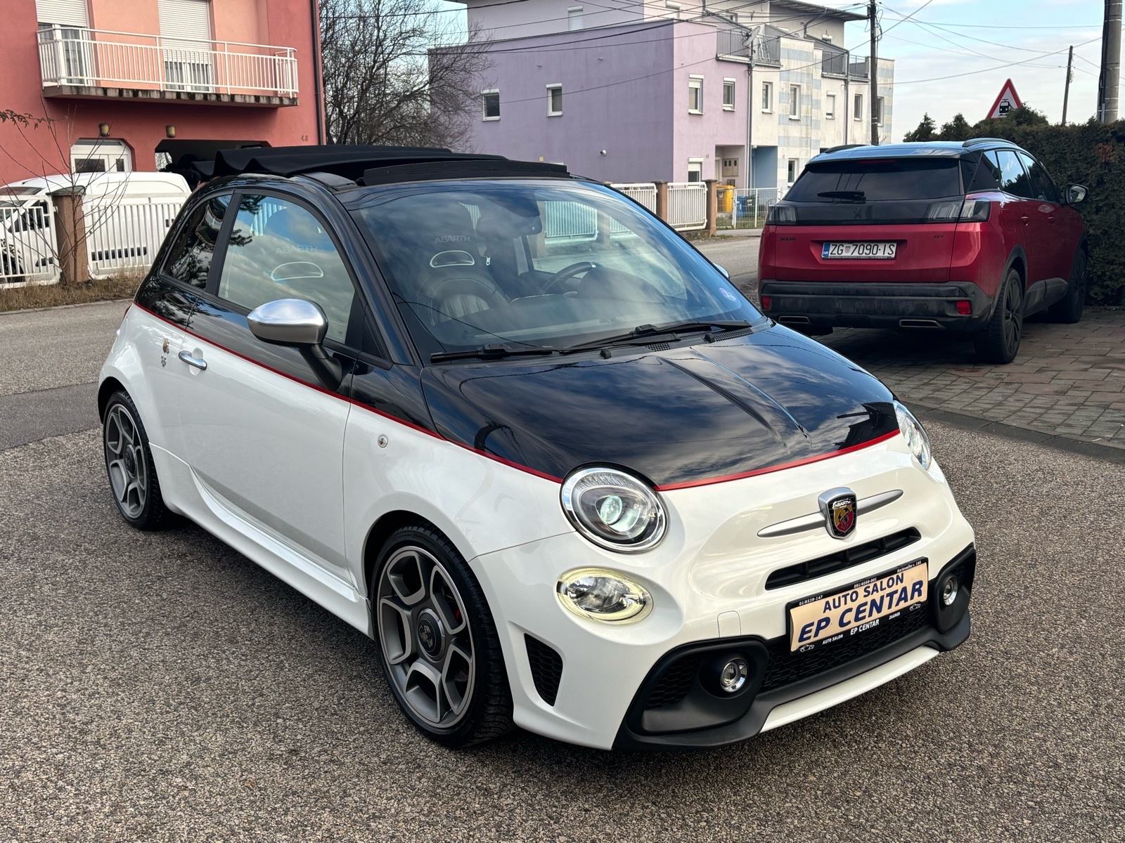 Abarth 595C Turismo, Cabrio, Bicolore, Magneti Merelli, fotografija 6