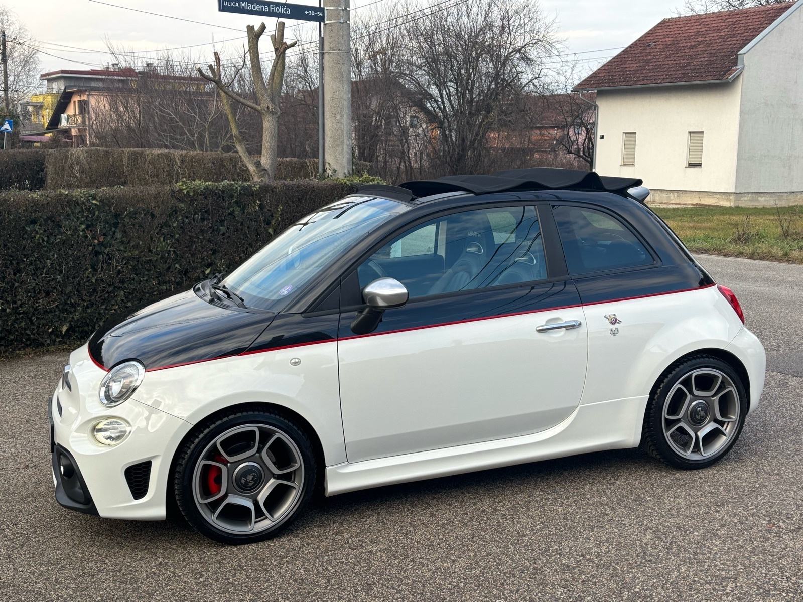 Abarth 595C Turismo, Cabrio, Bicolore, Magneti Merelli, fotografija 4