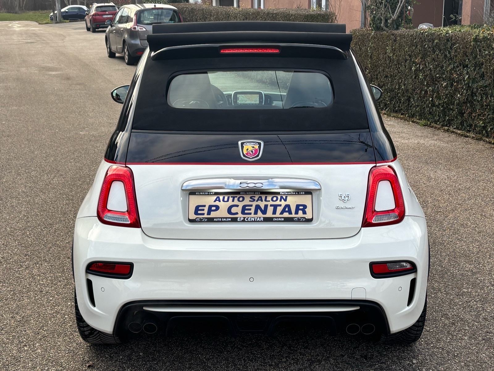 Abarth 595C Turismo, Cabrio, Bicolore, Magneti Merelli, fotografija 12