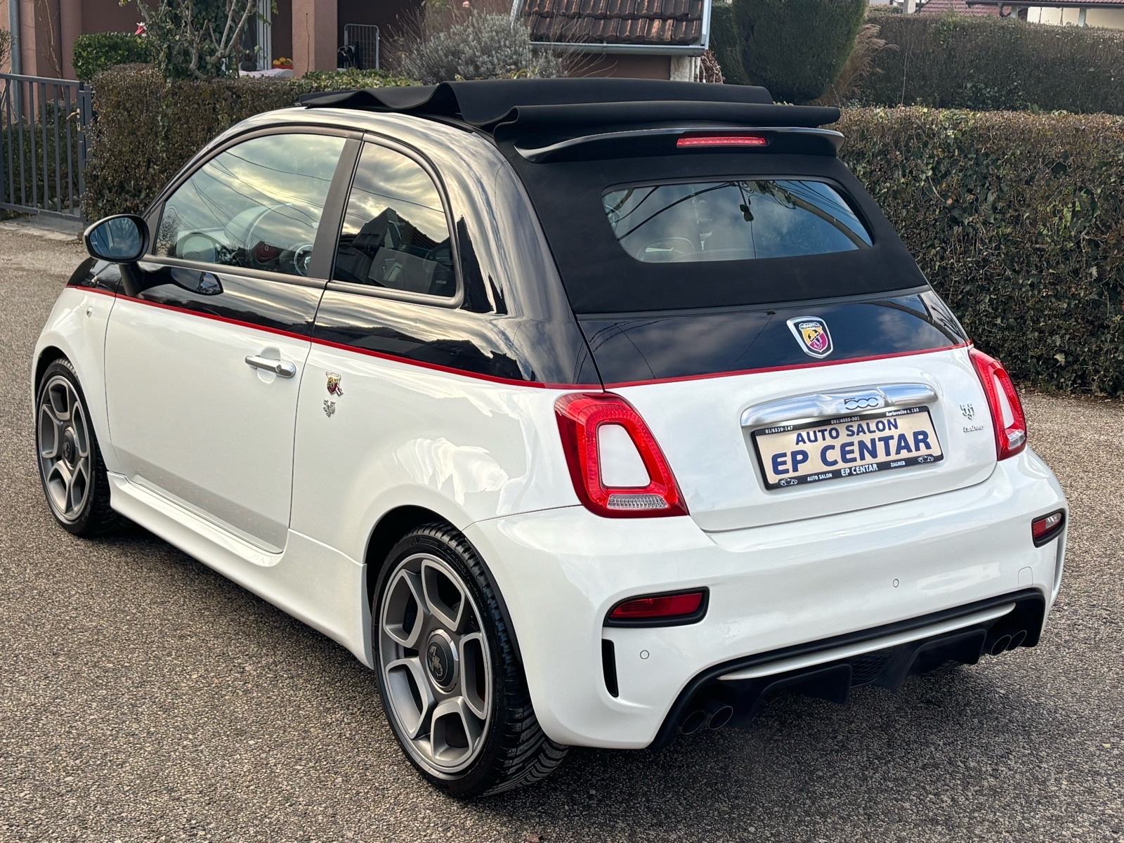 Abarth 595C Turismo, Cabrio, Bicolore, Magneti Merelli, fotografija 10