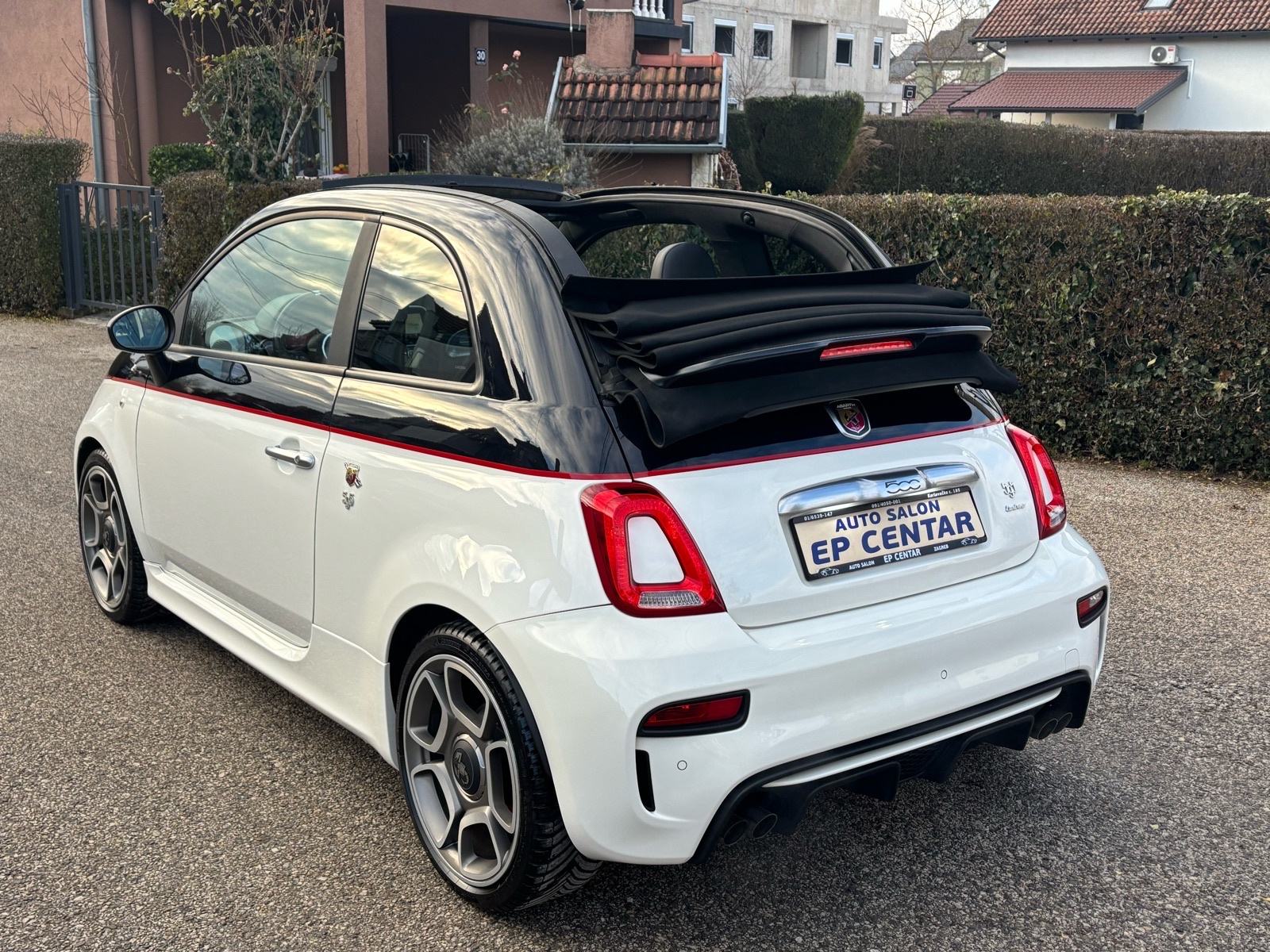 Abarth 595C Turismo, Cabrio, Bicolore, Magneti Merelli, fotografija 11