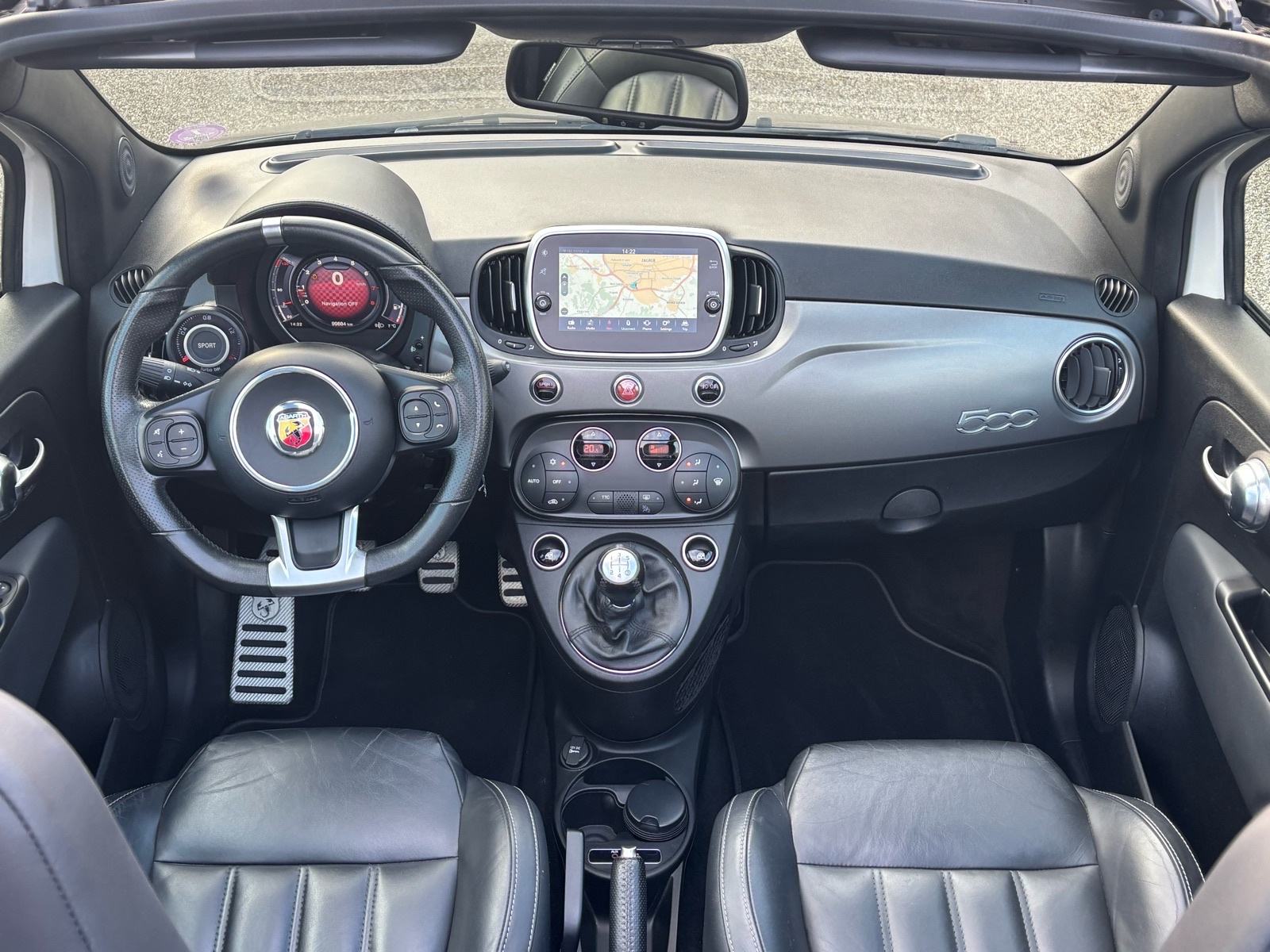 Abarth 595C Turismo, Cabrio, Bicolore, Magneti Merelli, fotografija 19