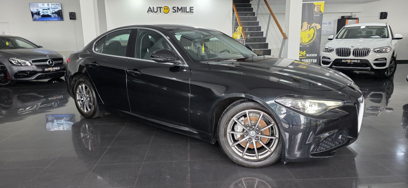 Alfa Romeo Giulia 2,2 JTD, 6 BRZINA, BI-XENON, AUT. KLIMA, REG 05/27.., fotografija 6