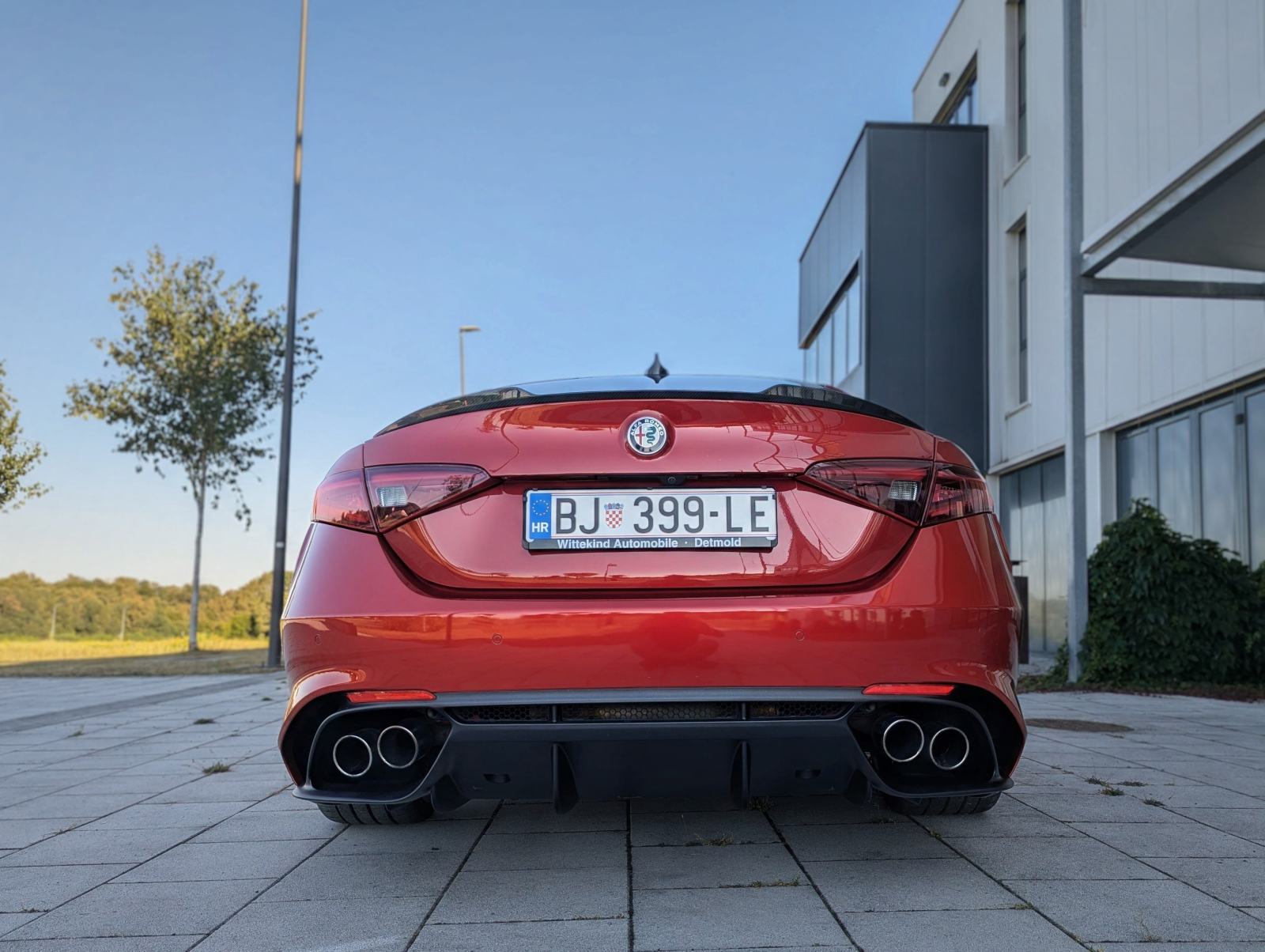 Alfa Romeo Giulia 2,9 V6, fotografija 4