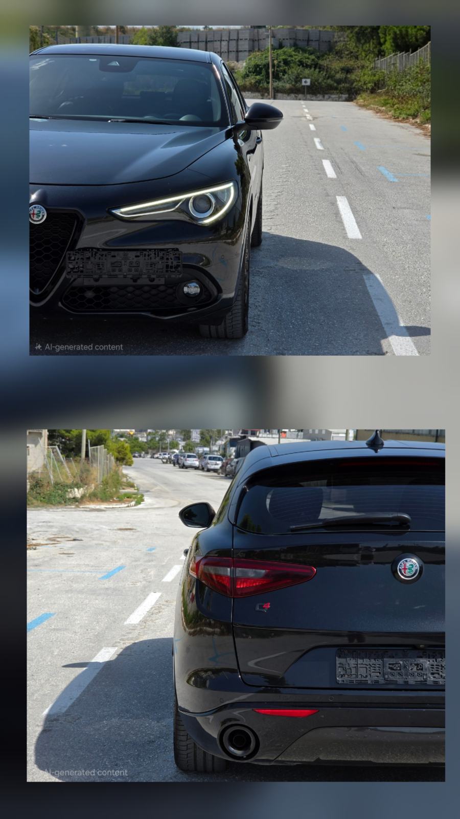 Alfa Romeo Stelvio 2.2d turbo VELOCE BLACK, 20", Facelift, zamjena, fotografija 4