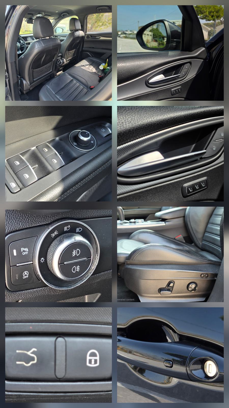 Alfa Romeo Stelvio 2.2d turbo VELOCE BLACK, 20", Facelift, zamjena, fotografija 19