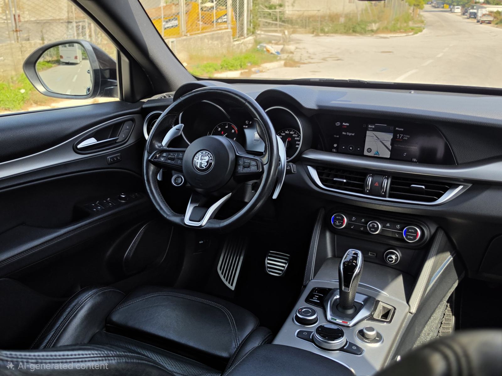 Alfa Romeo Stelvio 2.2d turbo VELOCE BLACK, 20", Facelift, zamjena, fotografija 16