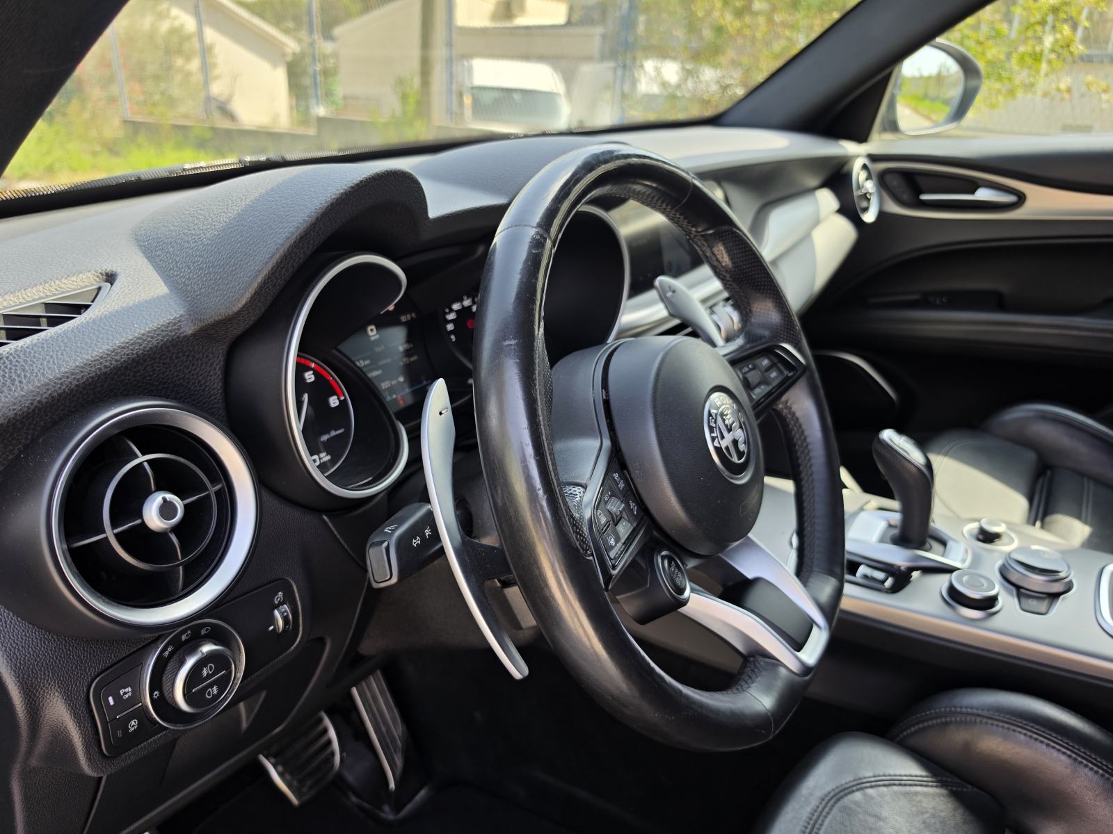 Alfa Romeo Stelvio 2.2d turbo VELOCE BLACK, 20", Facelift, zamjena, fotografija 11