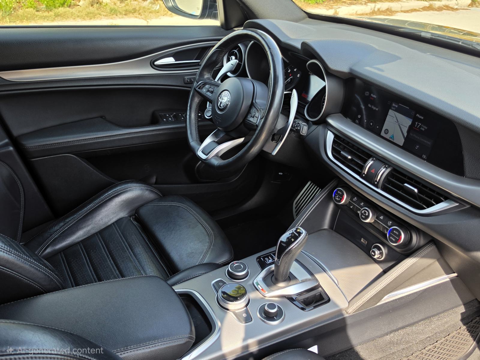 Alfa Romeo Stelvio 2.2d turbo VELOCE BLACK, 20", Facelift, zamjena, fotografija 14