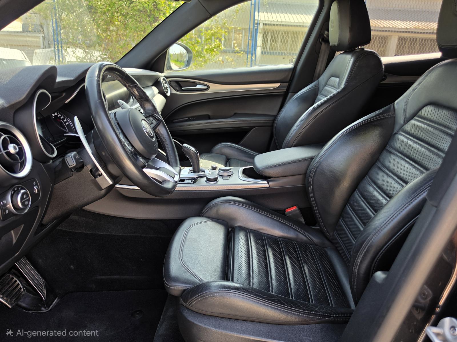 Alfa Romeo Stelvio 2.2d turbo VELOCE BLACK, 20", Facelift, zamjena, fotografija 13