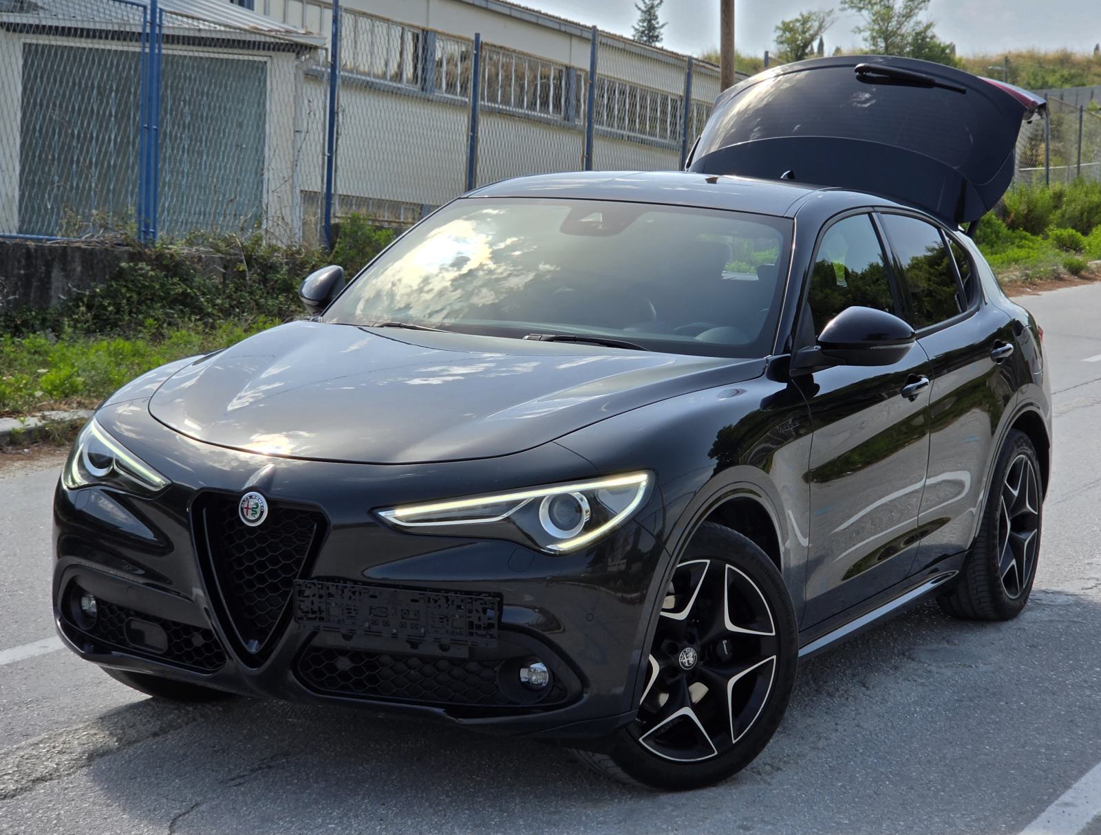 Alfa Romeo Stelvio 2.2d turbo VELOCE BLACK, 20", Facelift, zamjena, fotografija 3